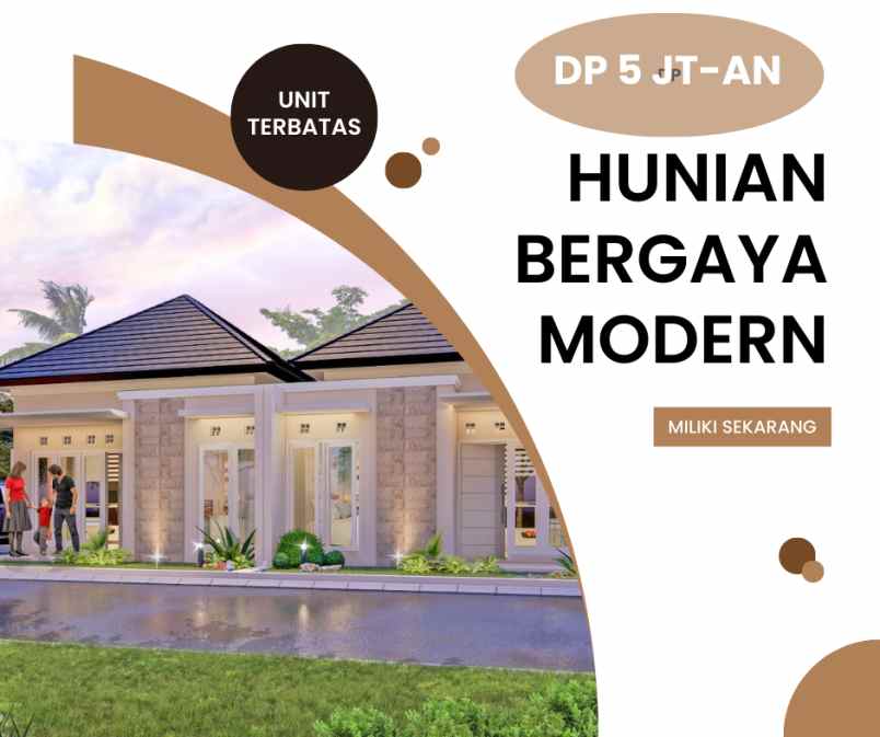 rumah dijual di gamping dp 5 jutaan barat umy