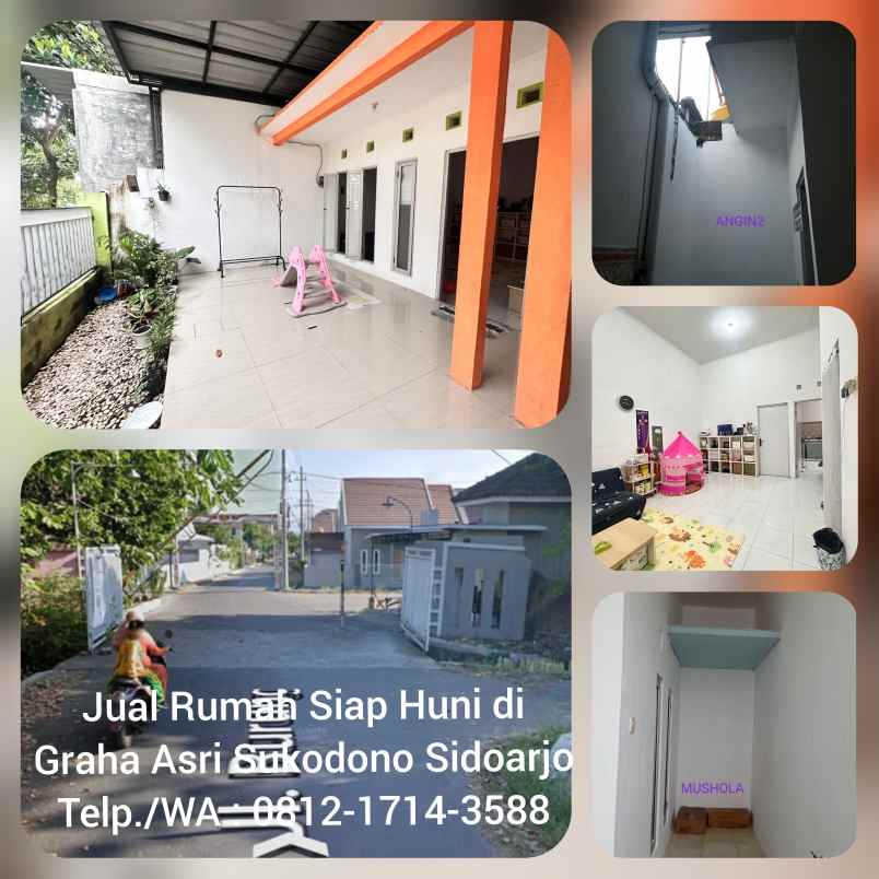 rumah dijual graha asri sukodono murah 0812 1714 3588