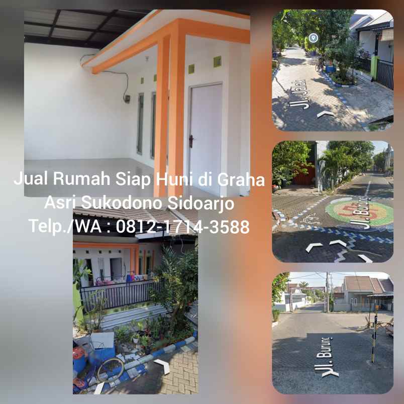 rumah dijual graha asri sukodono murah 0812 1714 3588