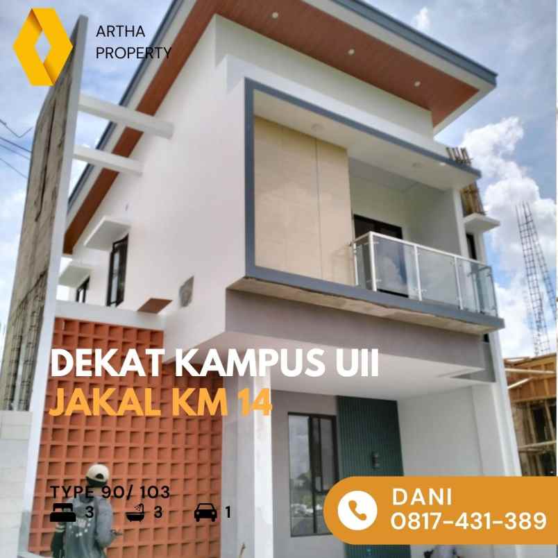 rumah dijual jogja kampus uii jakal kaliurang