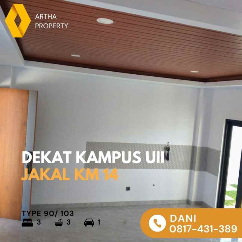 rumah dijual jogja kampus uii jakal kaliurang