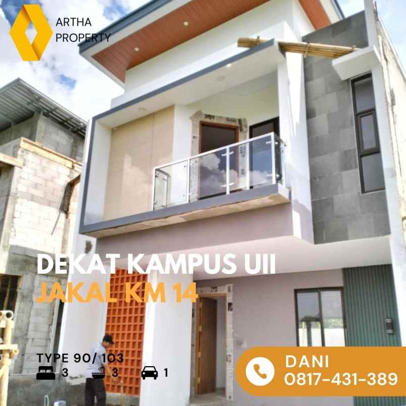 rumah dijual jogja kampus uii jakal kaliurang