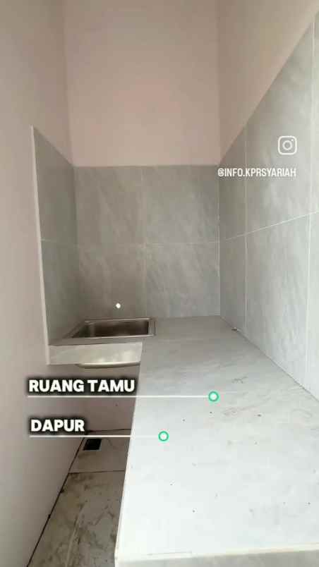 rumah dua lantai siap huni cijantung jakarta timur