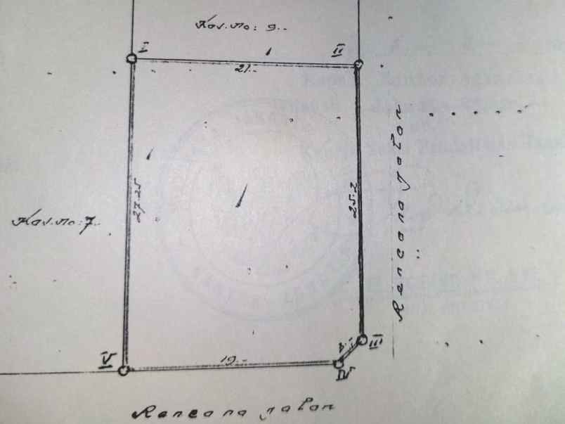rumah hook hitung tanah lokasi nyaman di duren sawit