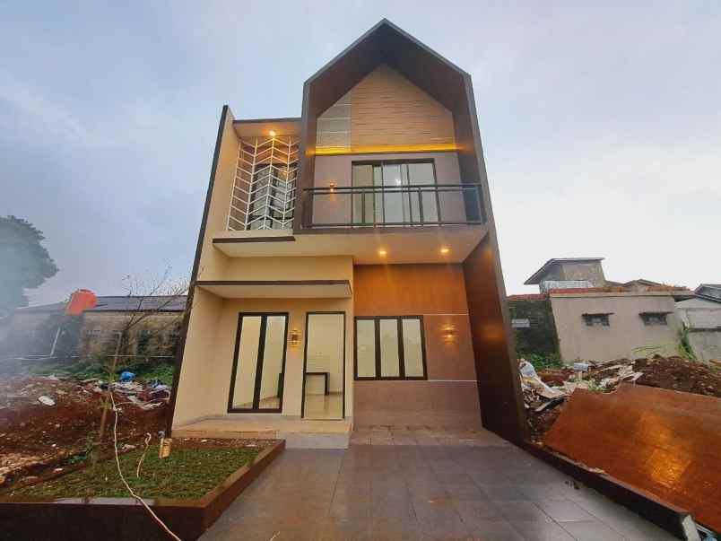 rumah impian dengan desain skandinavia yang minimalis