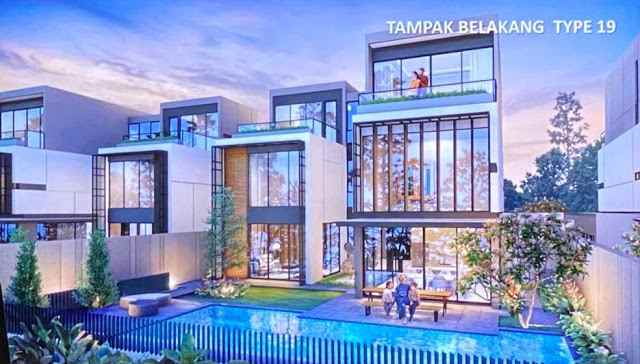 rumah jl bsd boulevard