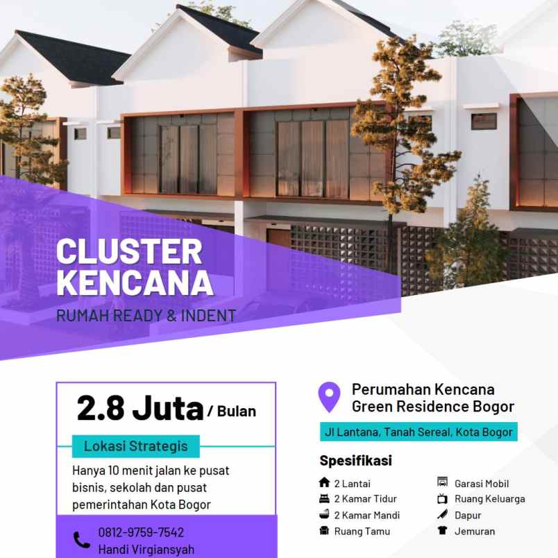 rumah jl kayu manis