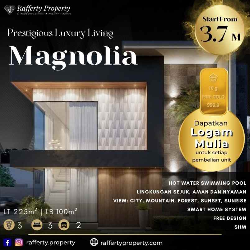 rumah jl magnolia