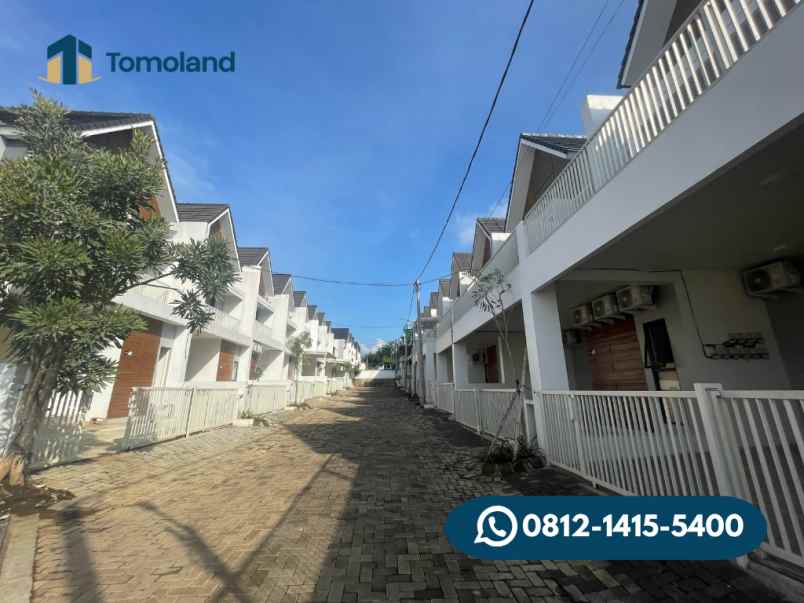 rumah kos dijual investasi strategis bersama tomoland