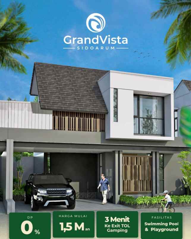 rumah mewah harga murah dp 0 di godean sleman