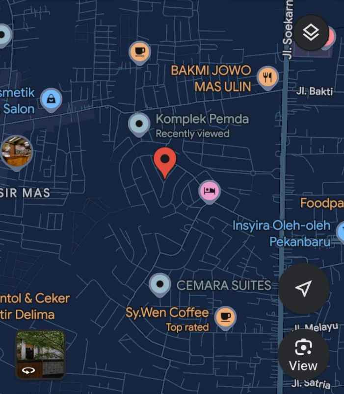 rumah mewah pekan baru