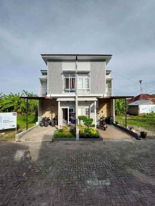 rumah minimalis 2 lantai jalan utama lebar 6 meter