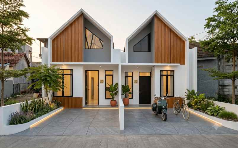 rumah minimalis scandinavian di citayem