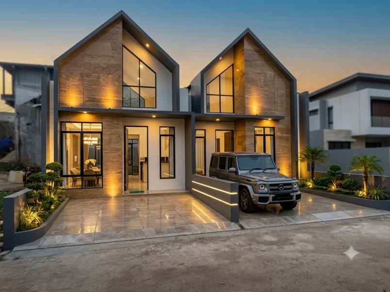 rumah minimalis scandinavian di citayem