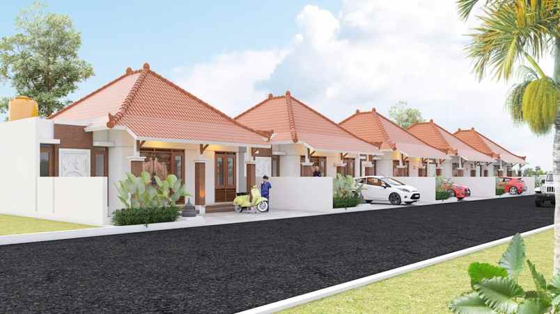 rumah murah 300 meter dari jalan raya bodobudur