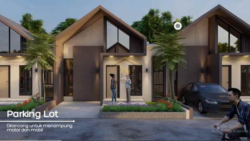 rumah murah cantik cluster argodadi