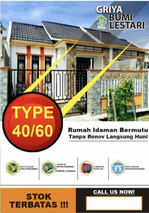 rumah murah komersil di cikarang utara