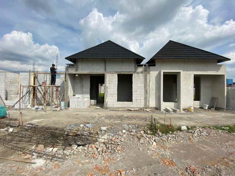 rumah murah minimalis modern 200 jutaan di prambanan