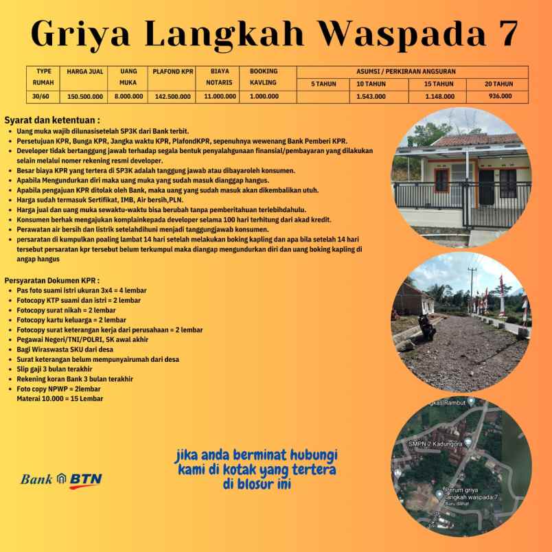 rumah subsidi garut cicilan 900 rb an