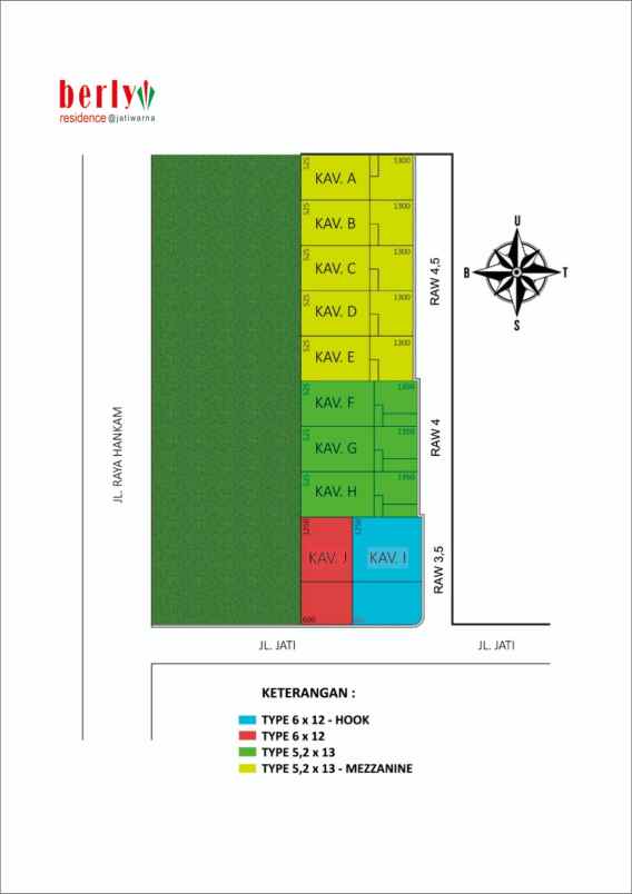 rumah tanpa dp dan banyak bonus dekat tol jati warna