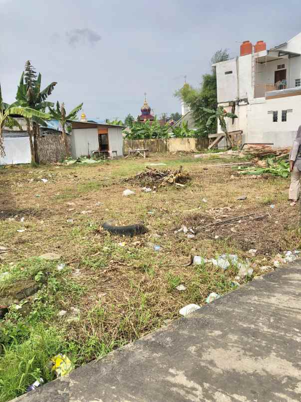 tanah kapling strategis pinggir jalan palembang