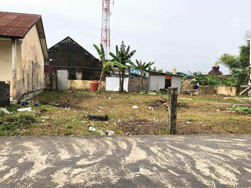 tanah kapling strategis pinggir jalan palembang