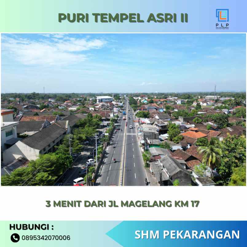 tanah kavling murah dekat jalan magelang