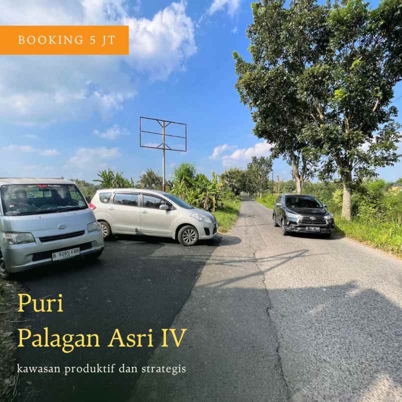 tanah kavling murah dengan view indah