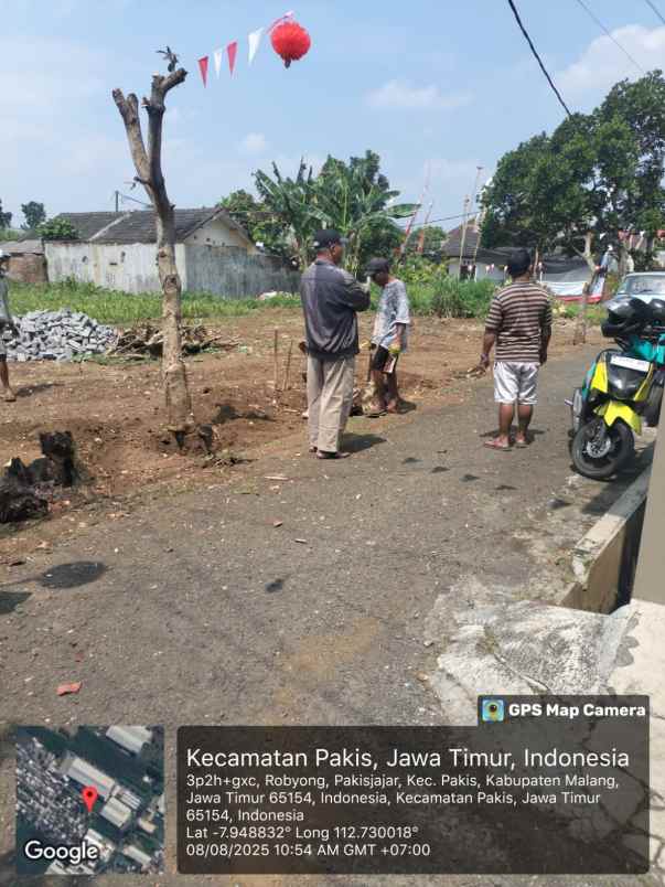 tanah kavling pribadi paksijajar malang