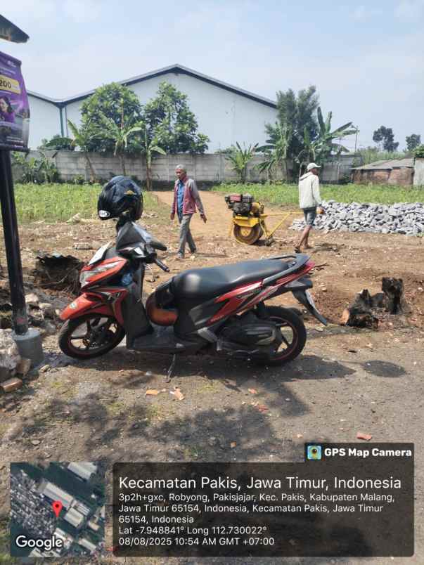 tanah kavling pribadi paksijajar malang