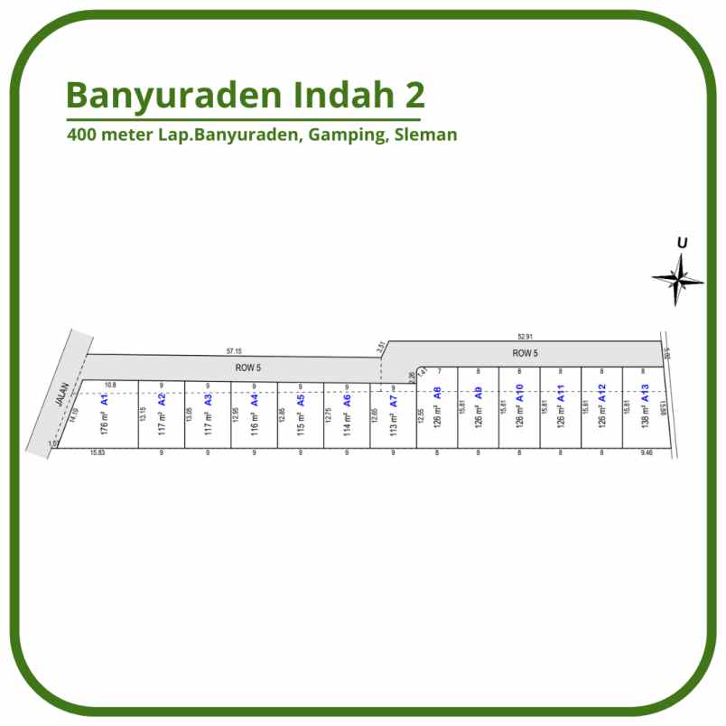 tanah kawasan tugu yogyakarta dekat kampus stpn