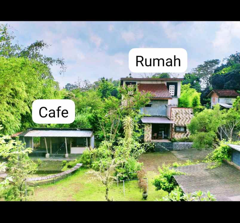 tanah luas cafe dan rumah dijual di jakal dekat uii