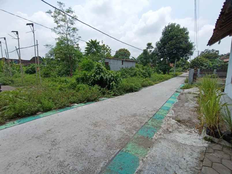 tanah murah berbah dekat aau jogja bisa cash tempo