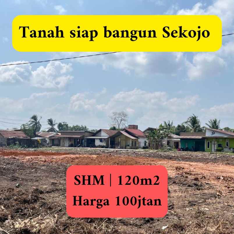 tanah murah di sekojo ujung irigasi