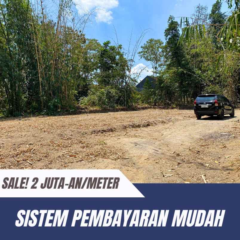 tanah pekarangan di ngaglik 2 jutaan meter saja