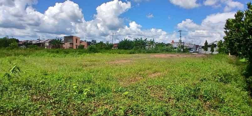 tanah siap bangun di talang jambe jalan padat karya