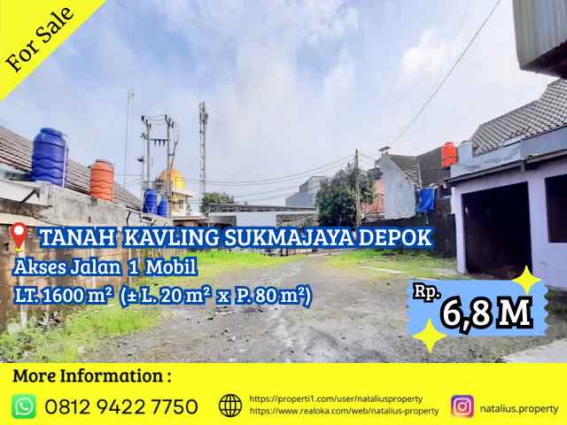 tanah sukmajaya depok