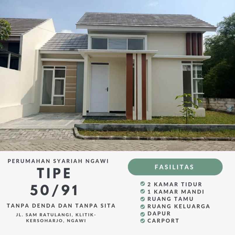 terlaris call rumah syariah ngawi perumahan di ngawi