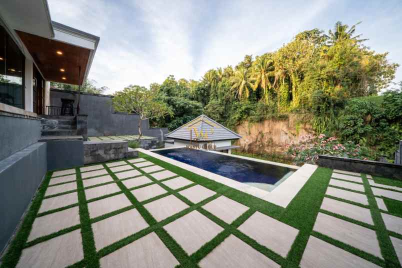 villa cantik di tabanan terbaru view sungai dan sawah