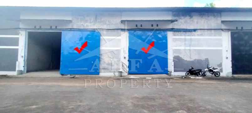 alfa property gudang a yani bizpark kota pontianak