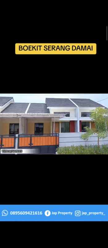 boekit serang damai rumah subsidi dan komersil