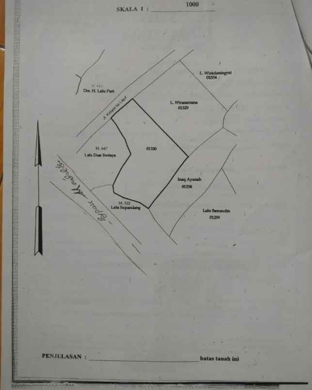 dijual cepat tanah di dekat bandara int lombok tengah