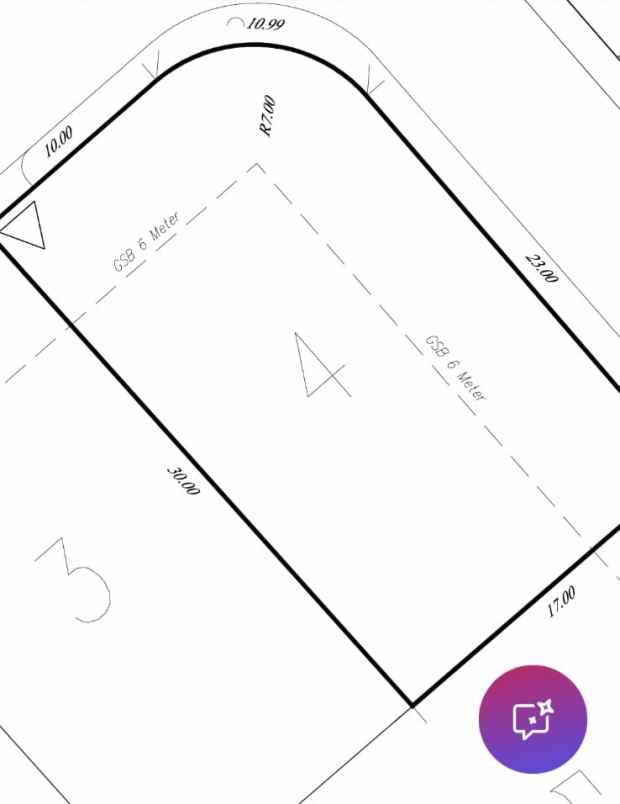 dijual kavling hook di giri lokas bsd tangerang