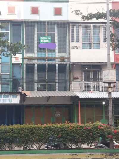 dijual ruko gudang kantor jalan raya serpong