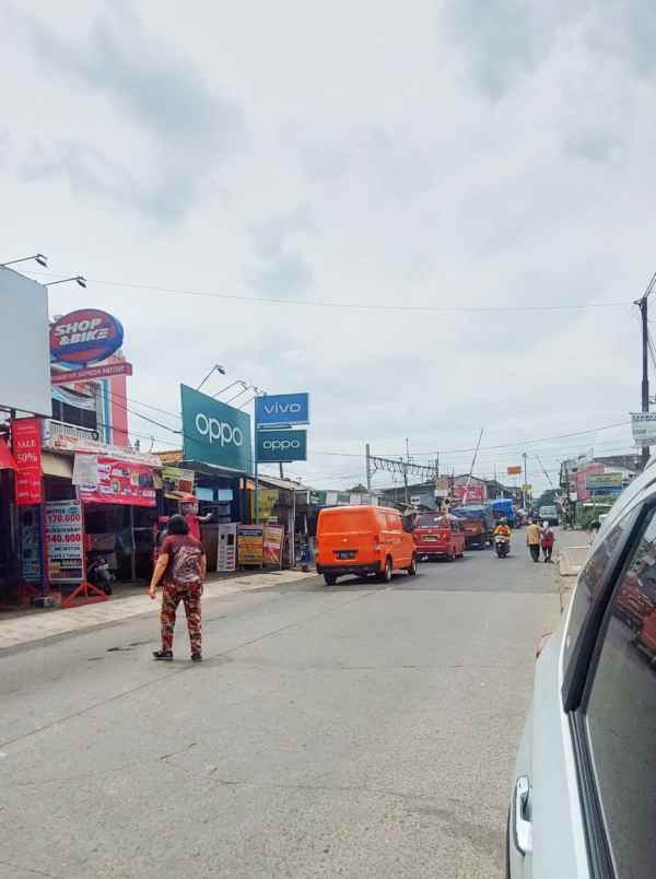 dijual ruko gudang kantor jl kh agus salim bekasi