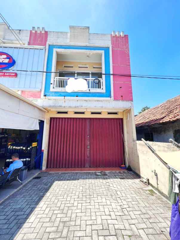 dijual ruko gudang kantor jl kh agus salim bekasi