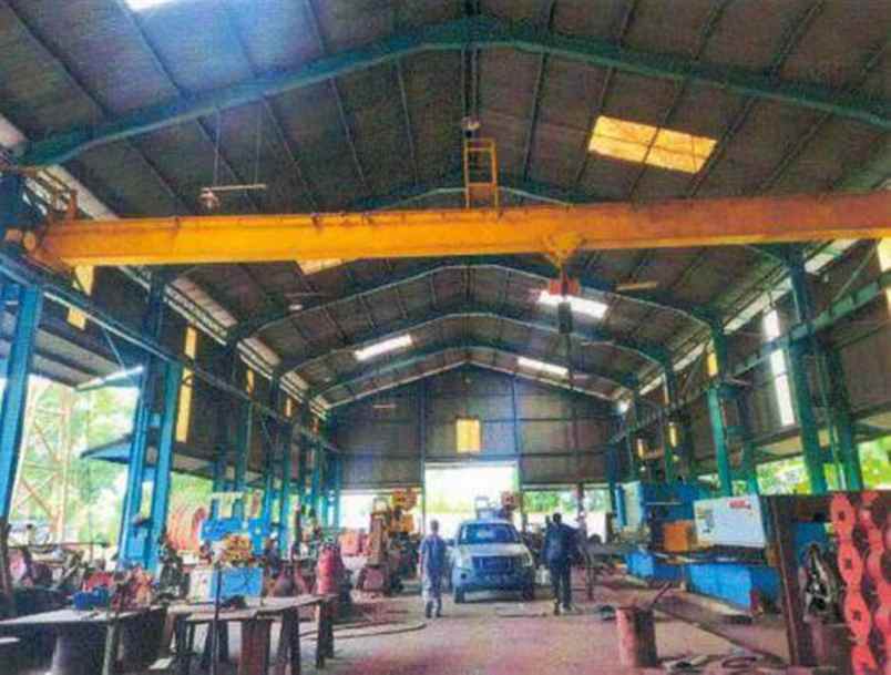 dijual ruko gudang kantor jl lintas medan ujung