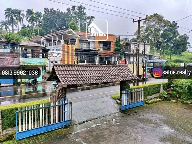 dijual ruko gudang kantor jl raya puncak cisarua kab