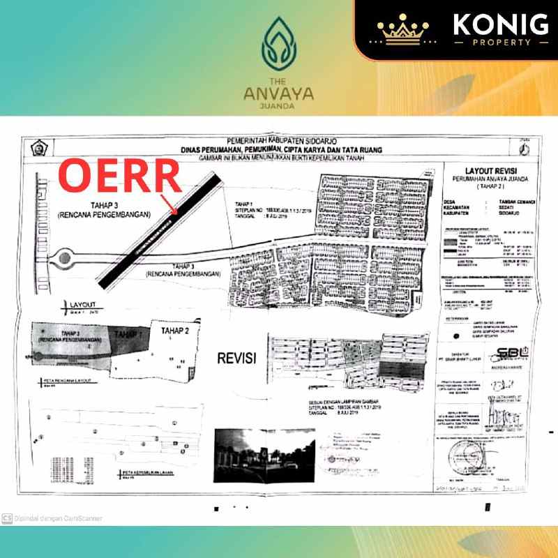 dijual rumah anvaya juanda