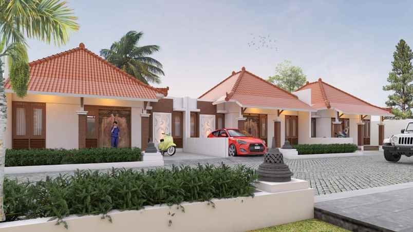 dijual rumah baru di jl raya borobudur magelang